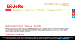 Desktop Screenshot of bojero.com.pl