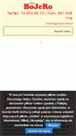 Mobile Screenshot of bojero.com.pl